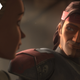 Omega and Hunter share a moment.